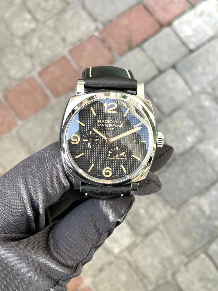 Power Reserve Gmt Radiomir 1940 Pam 628 box and papers